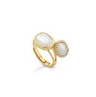 Anello Lelune Donna LELUNE GLAMOUR in Argento LGRN758.2